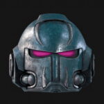 WH40K - Space Marine 2 - Chaos Alpha Legion Helmet