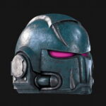 WH40K - Space Marine 2 - Chaos Alpha Legion Helmet - Image 2