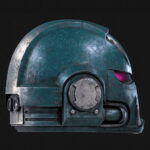 WH40K - Space Marine 2 - Chaos Alpha Legion Helmet - Image 4