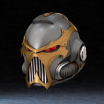 WH40K - Chaos Black Legion Space Marine Helmet - Image 6